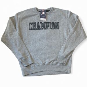 NWT Champion Long Sleeve Grey Crewneck Size M
